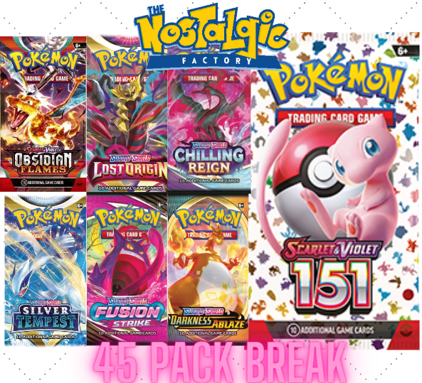 9/29 Friday Pokemon 151 Sampler Break #5 (45 Pack Break)