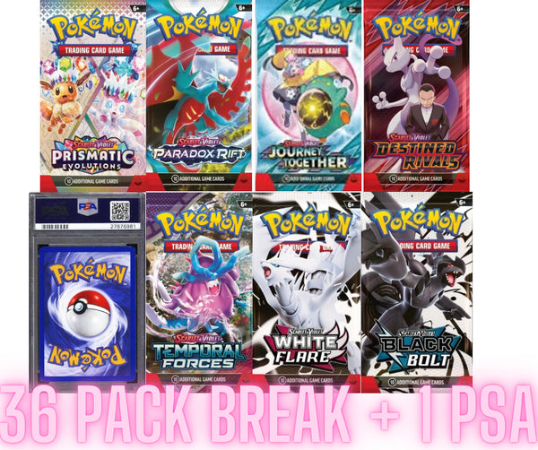 8/29 Friday Sampler Break #2 (36 Pack + 1 PSA)