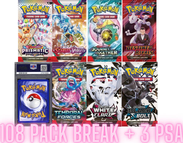 8/15 Friday Heat Feast Break #3 (108 Pack + 3 PSA)