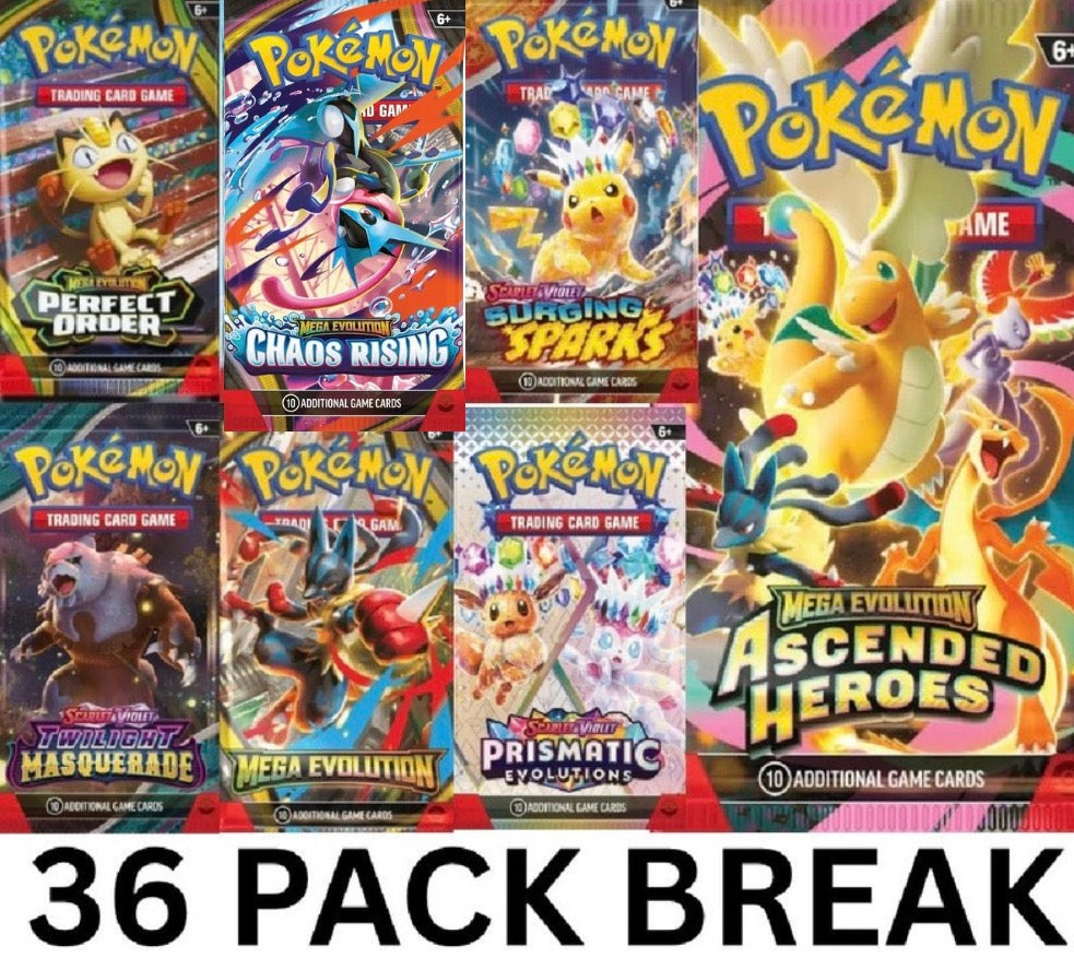 6/17 Wednesday Mixer Break #2 (36 Pack Break) – The Nostalgic Factory