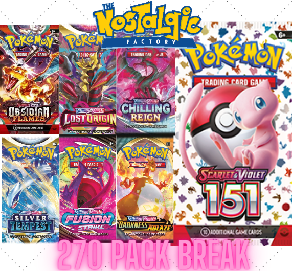 9/29 Friday Pokemon 151 FEAST Break #1 (270 Pack Break)
