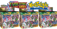 Evolving Skies Midnight Release Break #76 (108 Pack Break)