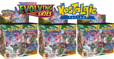 Evolving Skies Midnight Release Break #75 (108 Pack Break)