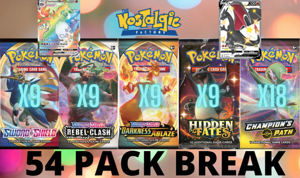 10/30 Friday Champions Path Madness Break #8 (54 Pack Break)